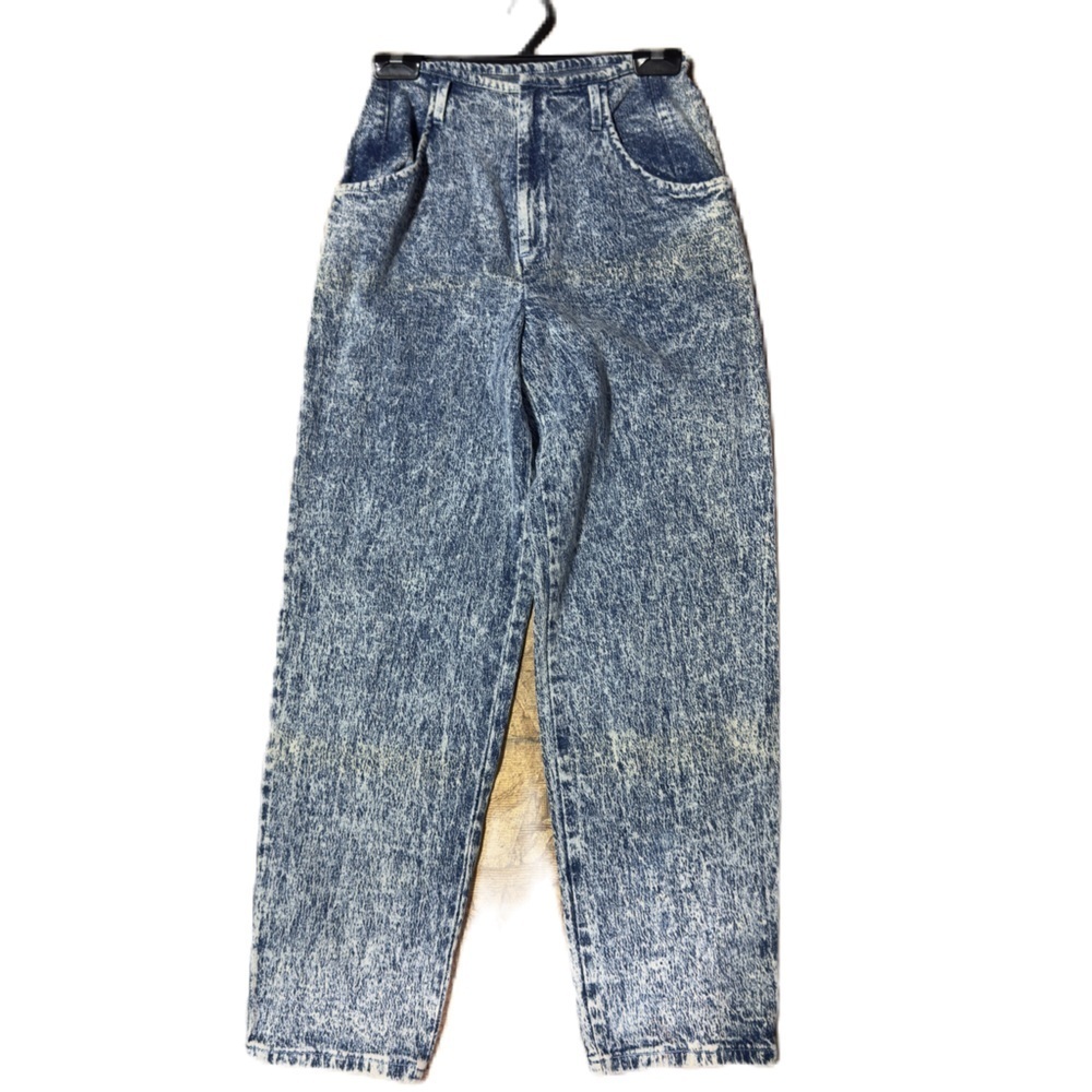 NWT Vintage Chic Womans High Rise Acid Wash Denim Jeans Size 9P